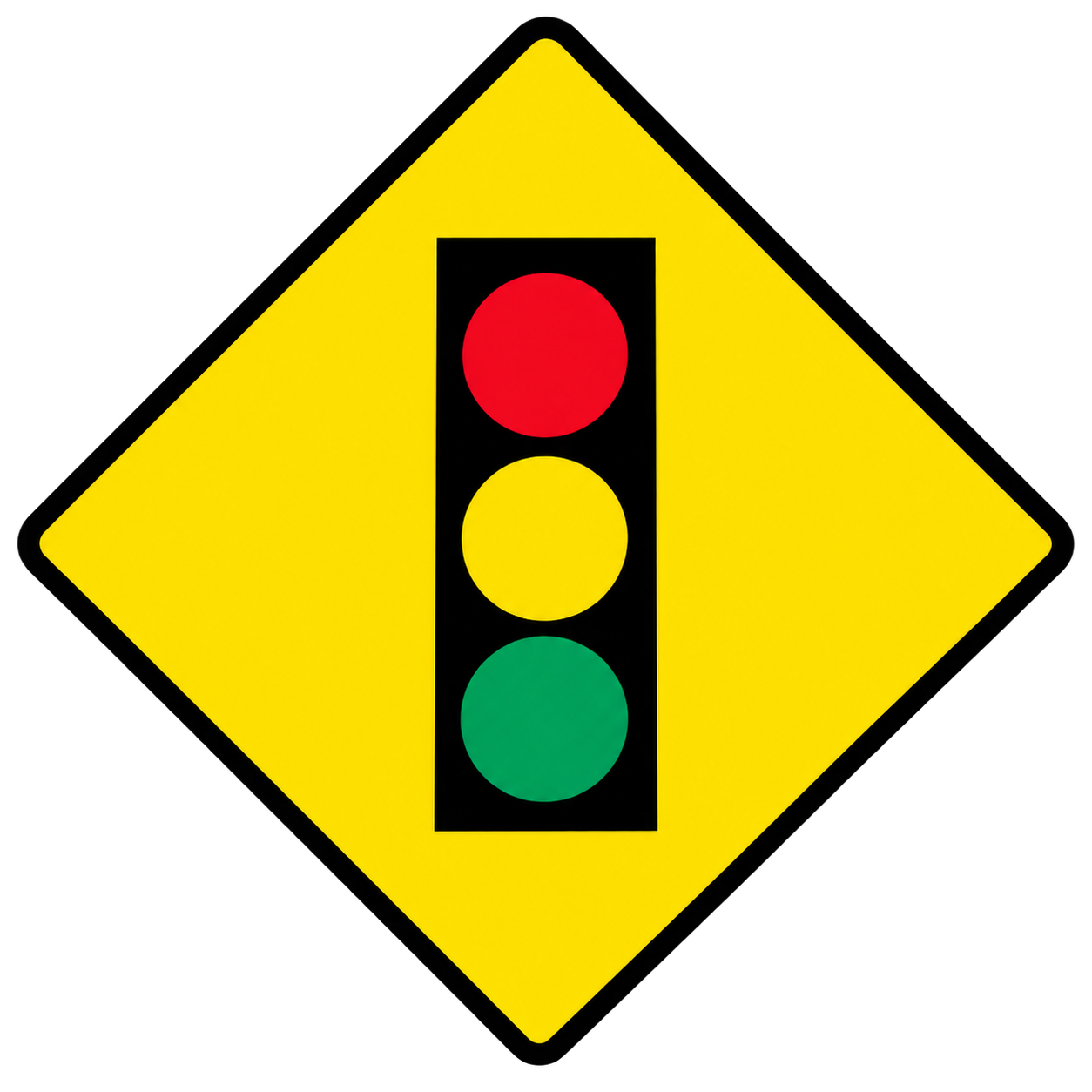 Traffic lights ahead